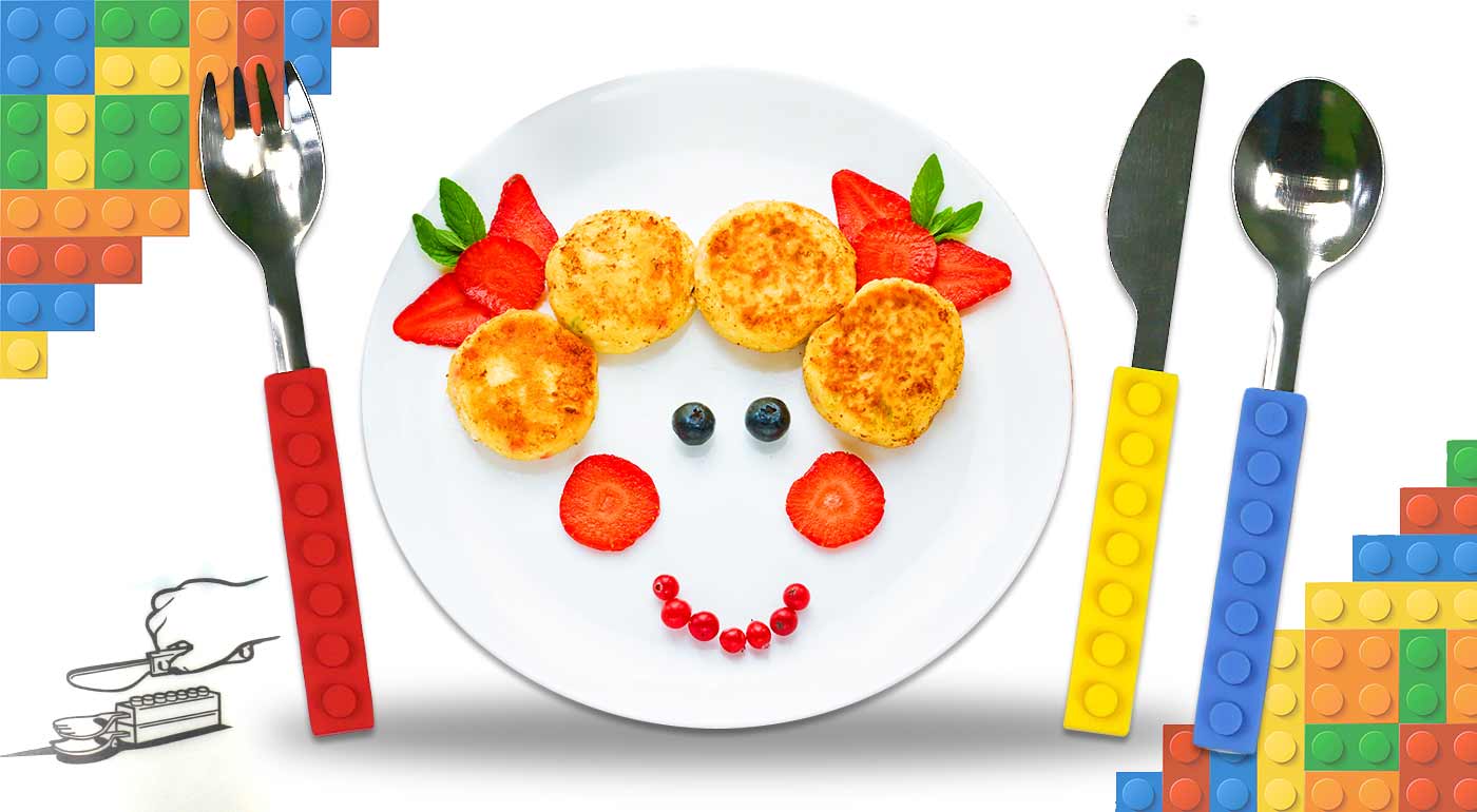 Stavebnicový príbor pre deti