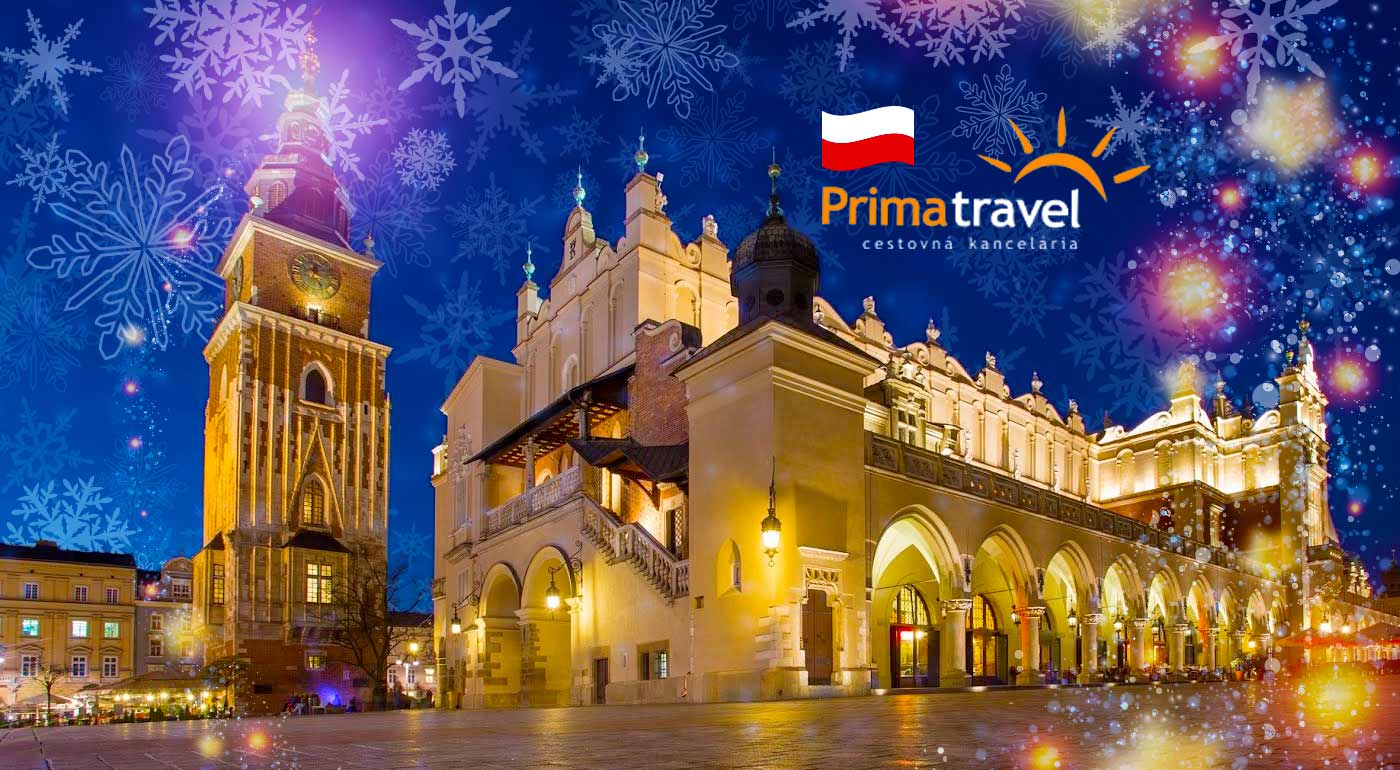 Advent v Krakowe a soľná baňa Wieliczka