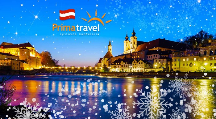 Pravá vianočná atmosféra v mestách Steyr a Linz