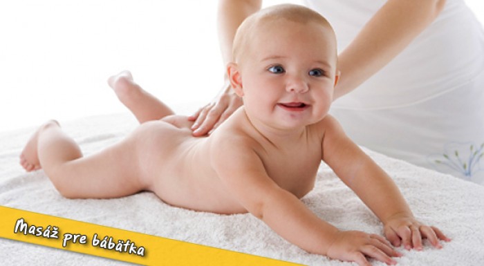 Profesionálna masáž pre bábätká za menej.