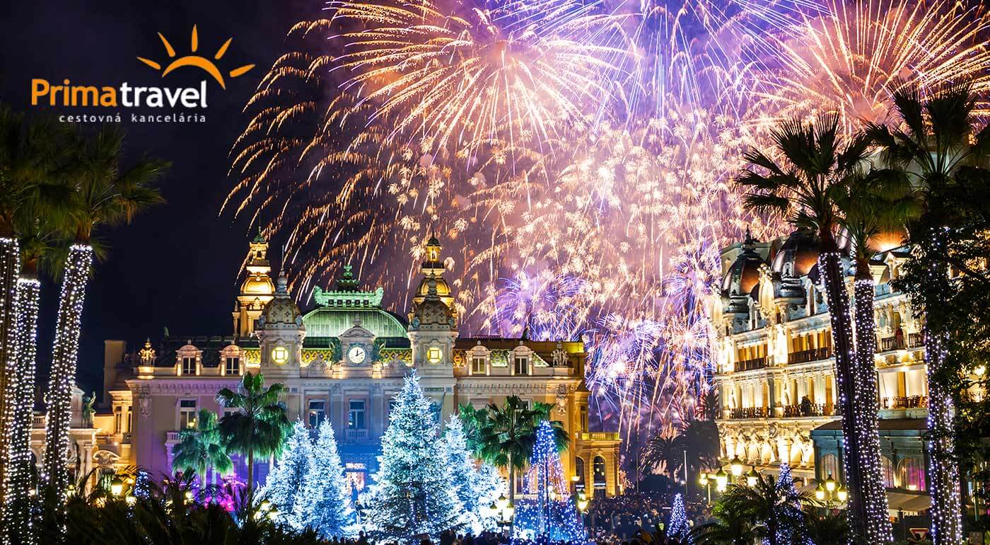 Monako počas silvestrovských osláv
