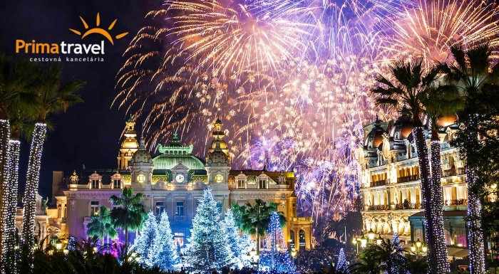 Monako počas silvestrovských osláv