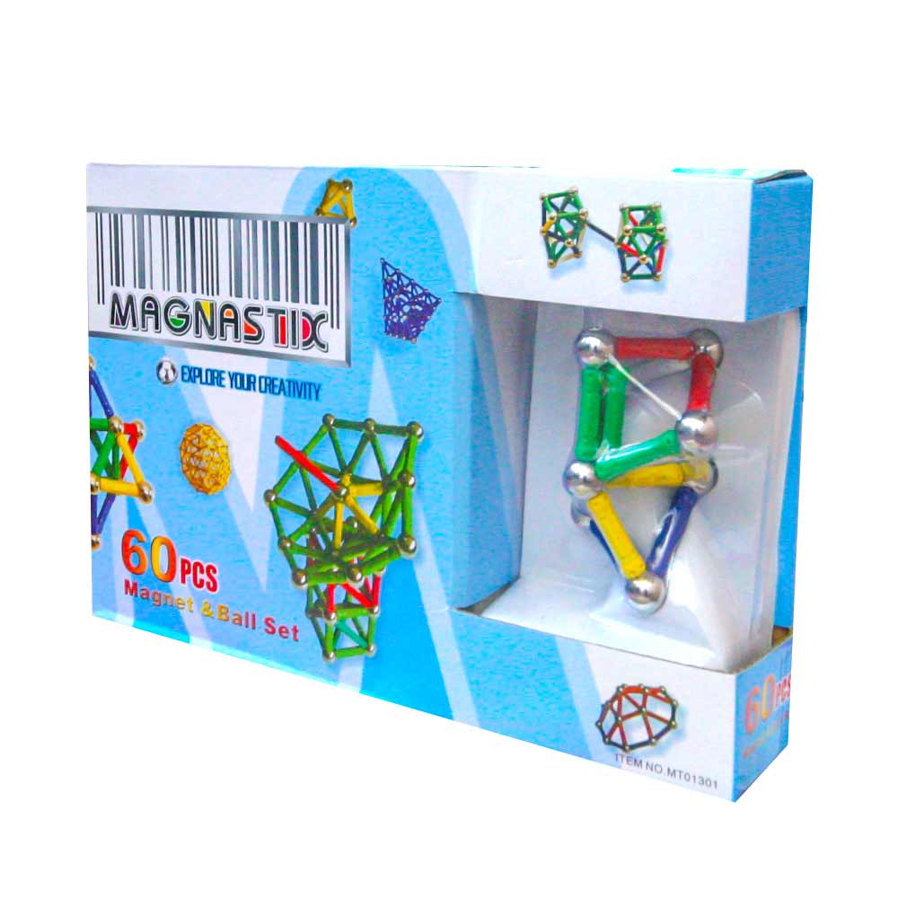 Detská stavebnica Magnastix 60 dielov