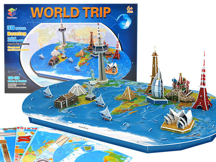 Magic Puzzle World Trip 3D -svet