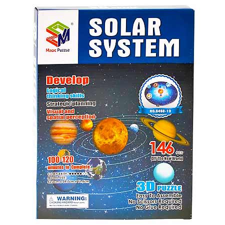 Magic Puzzle Solar System 3D - slnečná sústava