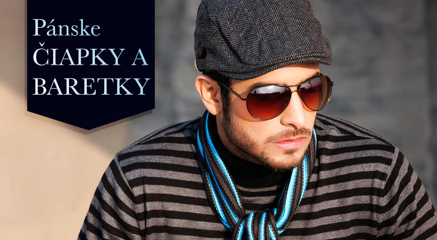 Pánske baretky alebo termo šiltovky