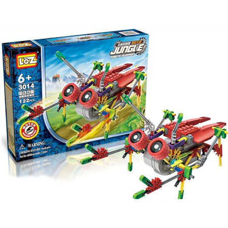 LOZ Robotic Cicada Jungle Detská stavebnica "Robot cikáda"