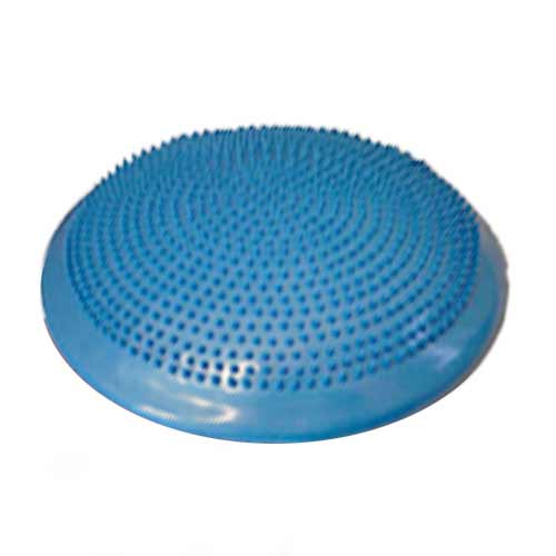 Masážny a balančný DISK 33 cm, farba modrá + ihla na nafukovanie