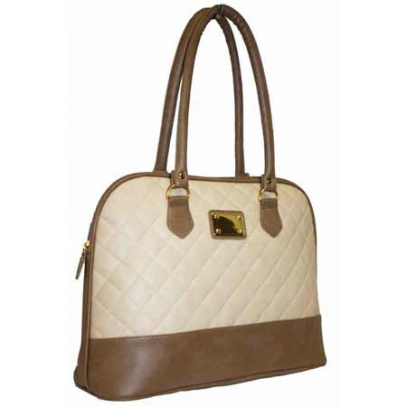 Dámska kabelka PANDORA - béžovo-hnedá