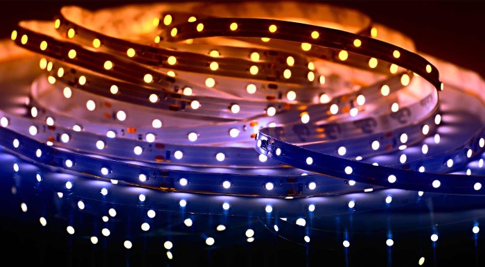 LED pás s diaľkovým ovládaním