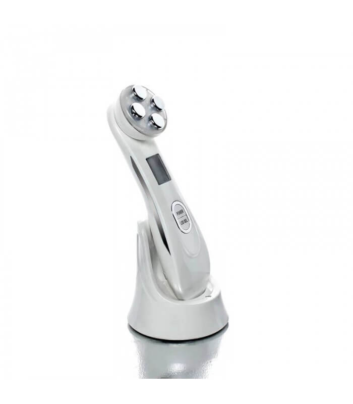 Mikroprúdová žehlička na pleť s EMS, RF a fotónmi