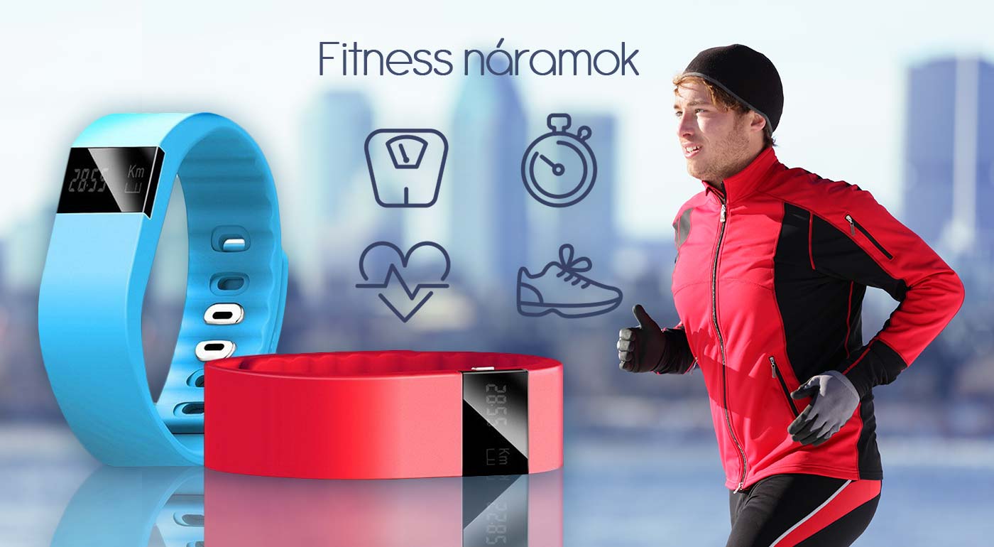 Fitness náramok, ktorý meria vašu aktivitu