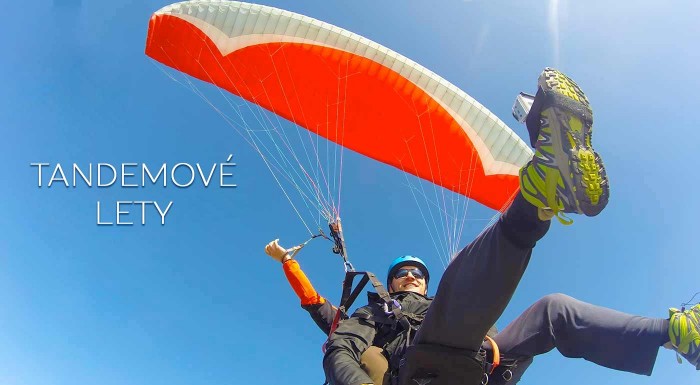 Adrenalínový tandemový let na padáku