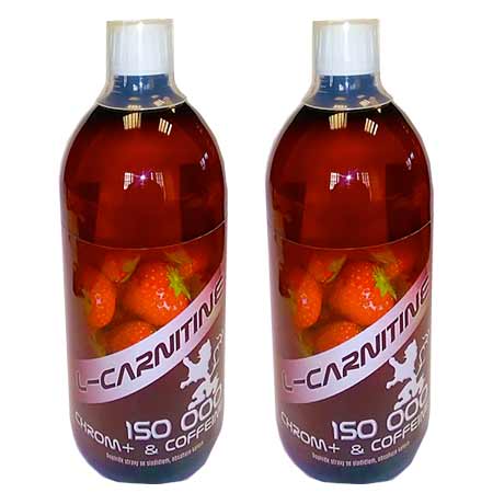 L Carnitine 150 000 chróm a kofeín (2 x 1000 ml)