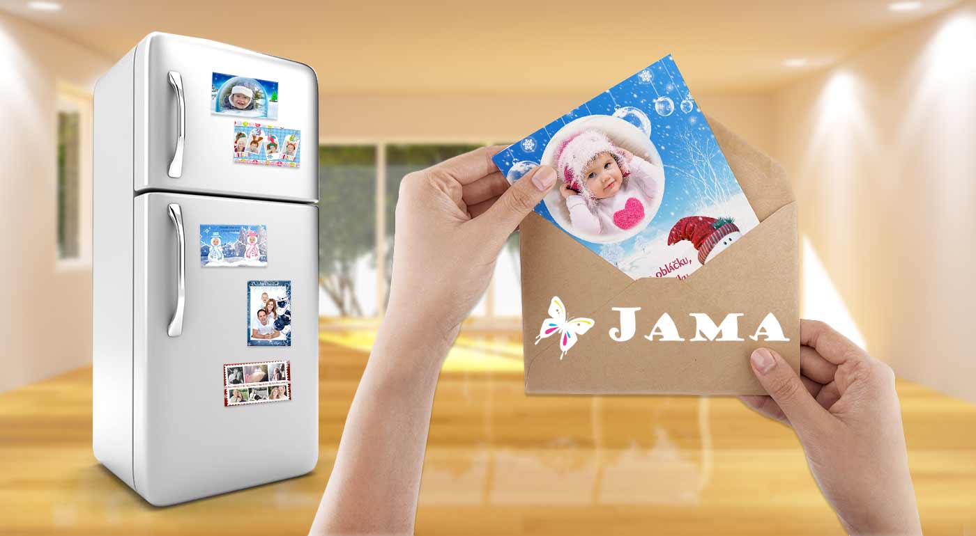 Magnetky alebo pohľadnice s vlastnou fotografiou