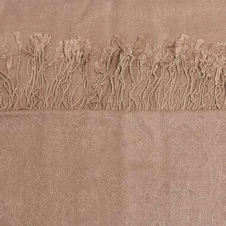 Pašmína (kašmírový šál) - farba bledohnedá