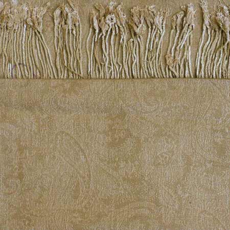 Pašmína (kašmírový šál) - farba zlato-hnedá