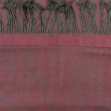 Pašmína (kašmírový šál) - farba šedo-ružová