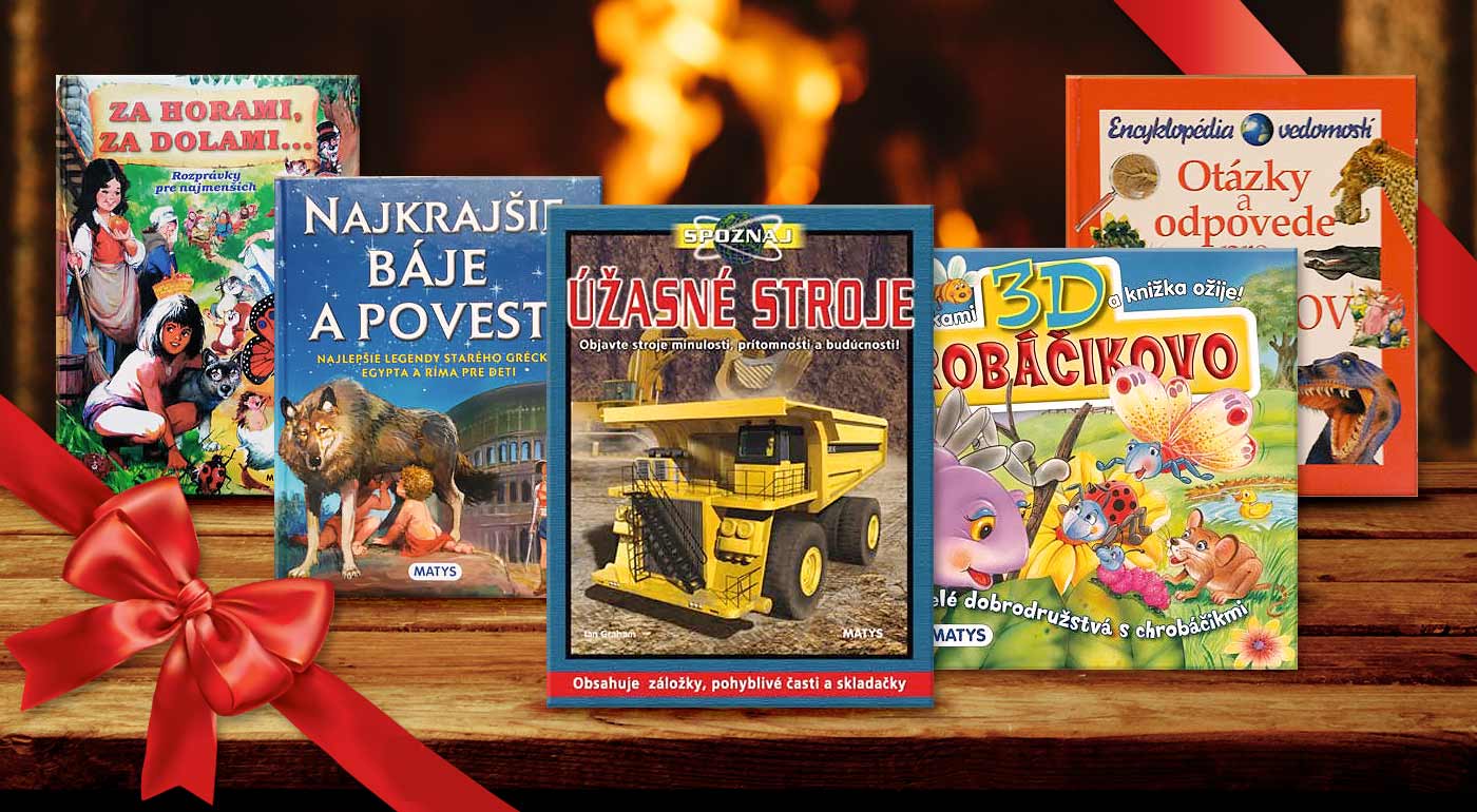 Nádherne ilustrované detské knižky pod stromček