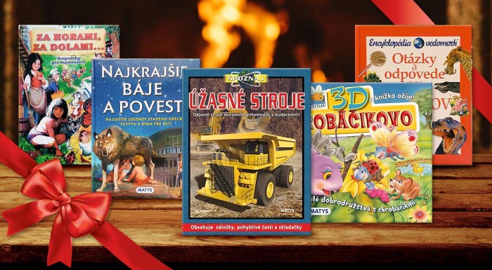Nádherne ilustrované detské knižky pod stromček