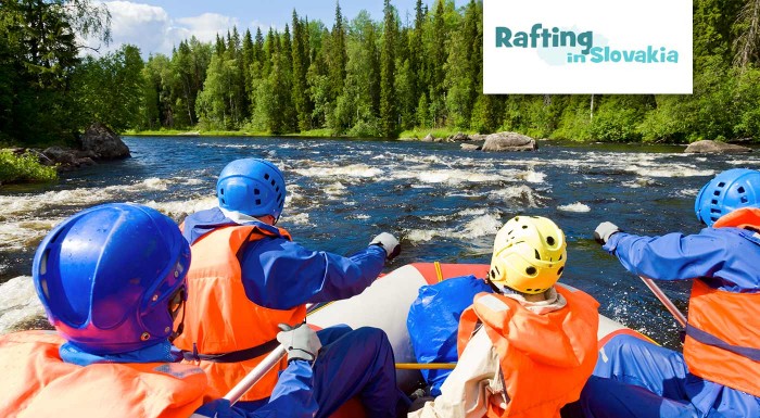 Rafting v umelom kanáli alebo splav Váhu či Belej
