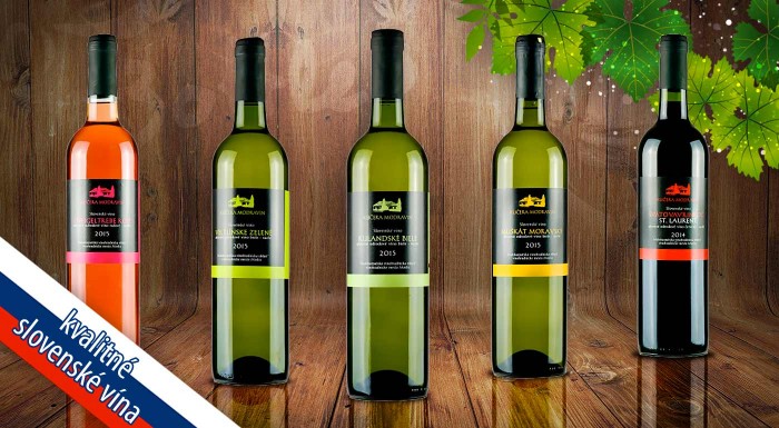 Vynikajúce slovenské vína od Bottles.sk