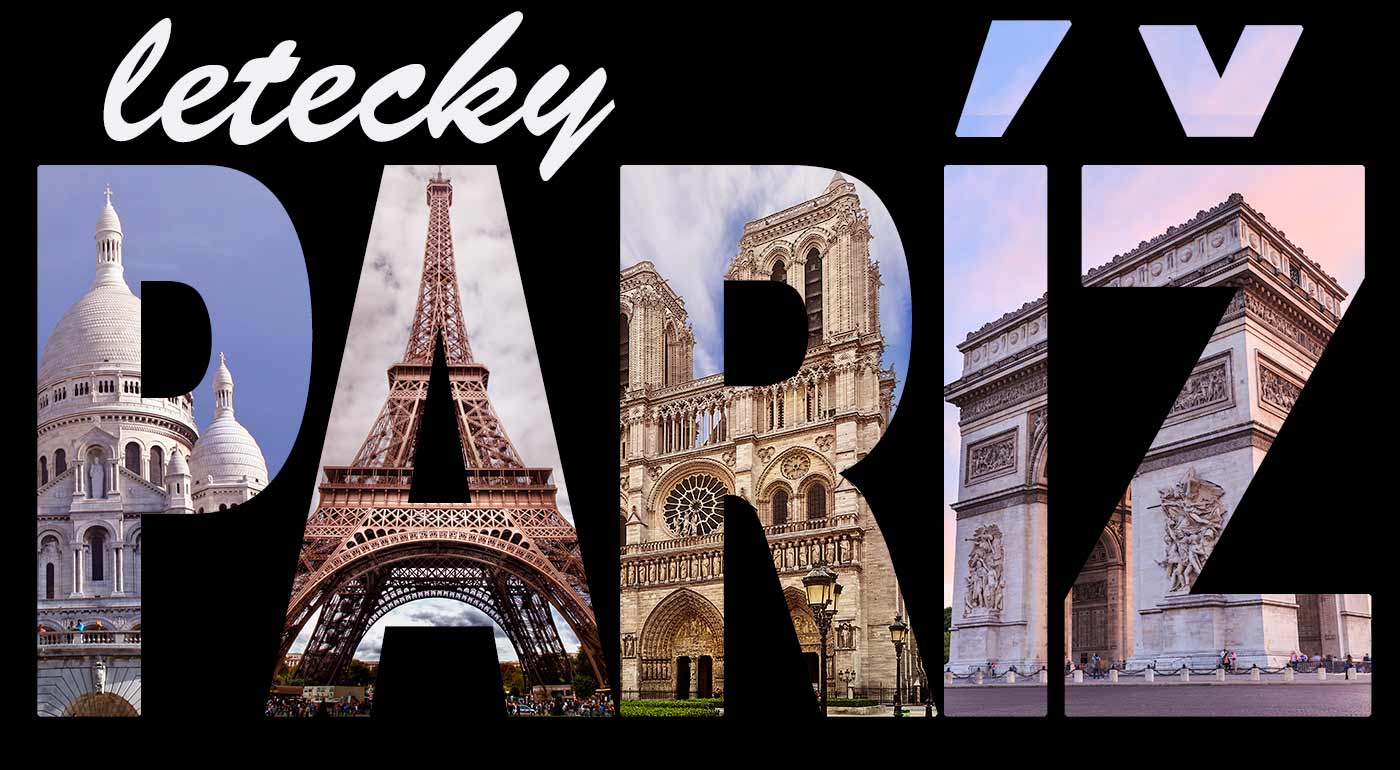 Letecký zájazd do Paríža