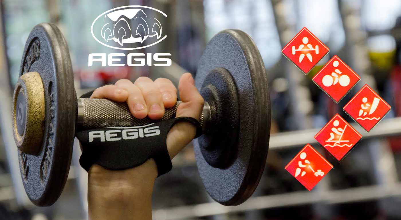Rukavice Aegis Grip na šport či manuálnu prácu