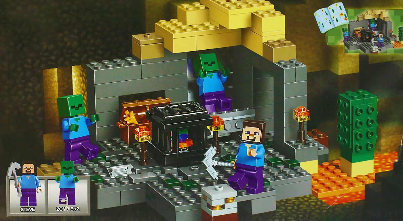 Stavebnice Minecraft, kompatibilné s legom