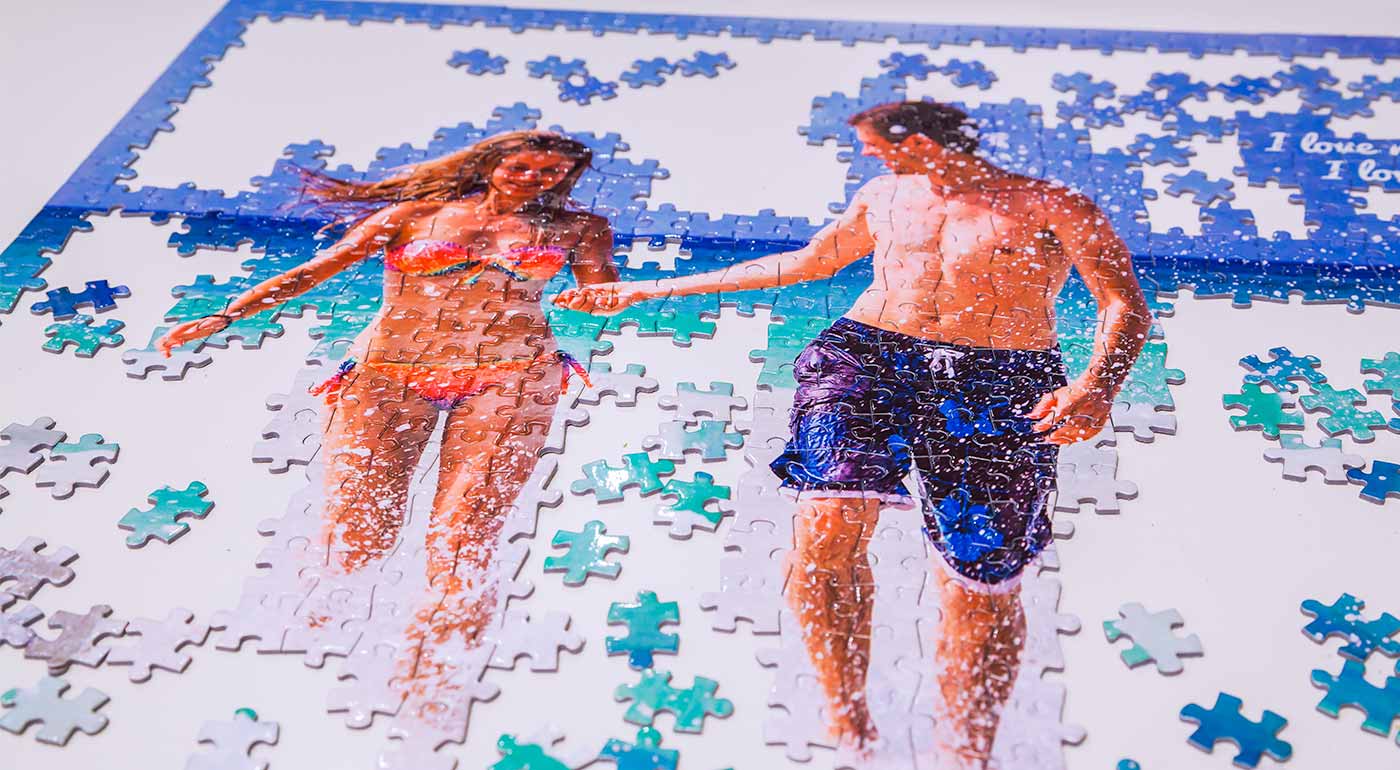 Puzzle s vlastnou fotografiou 