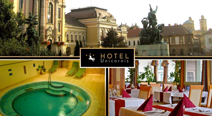 Relax v kúpeľnom meste Eger v Hoteli Unicornis***
