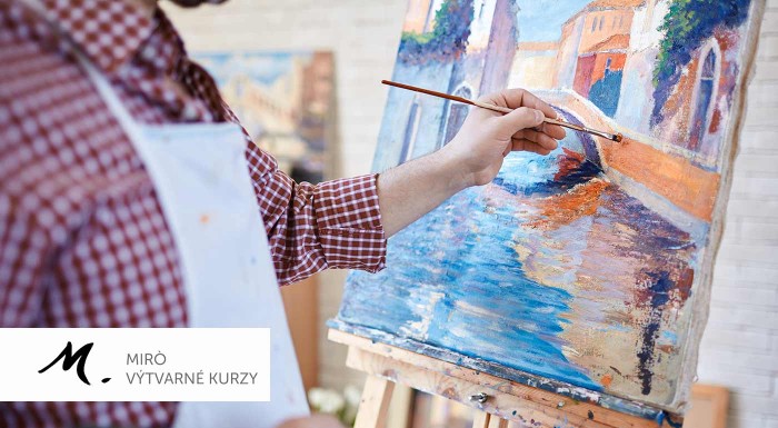 Kreatívne kurzy kresby a maľby v Bratislave