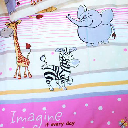 Komplet do postieľky K4 - obliečka na vankúš + obliečka na paplón + hniezdo + baldachýn MODEL 8