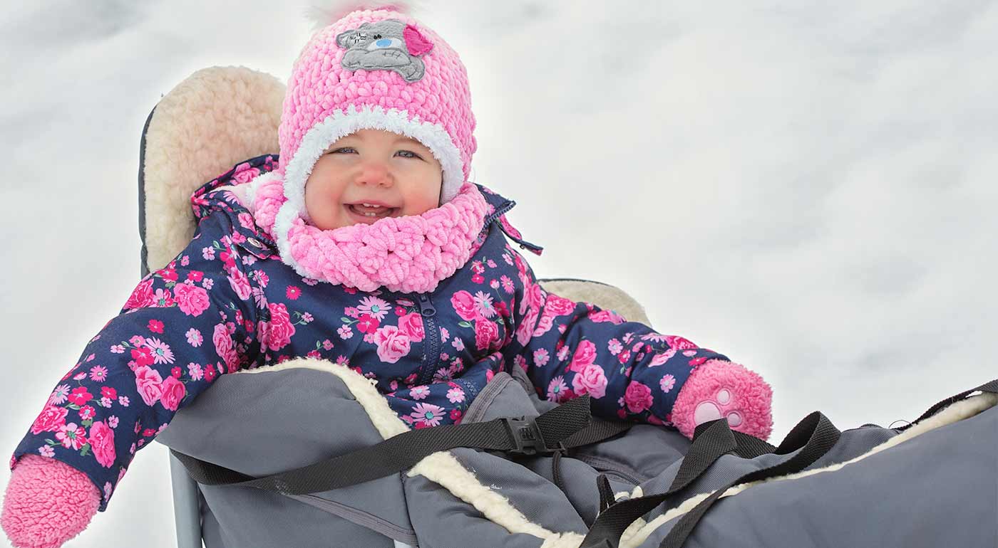 Kovové sánky s fusakom z ovčieho rúna