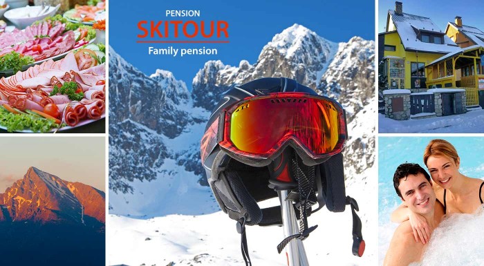 Lyžovačka a kúpanie v Tatrách