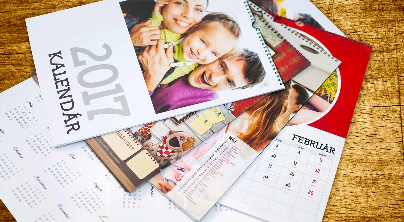 Nástenný kalendár s vašimi fotkami