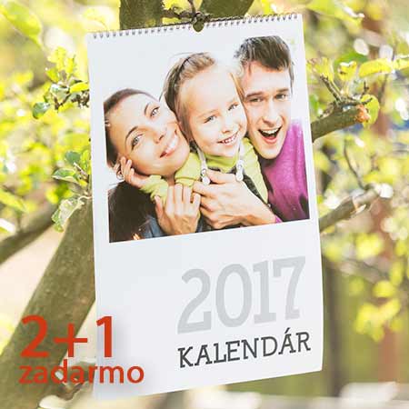 Kalendár A4 2+1 zadarmo (platí pre 3 rovnaké výtlačky)