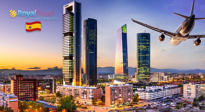 Navštívte Madrid počas 4-dňového leteckého zájazdu