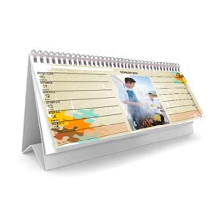 Stolový kalendár týždenný (52 strán + 1 titulná)