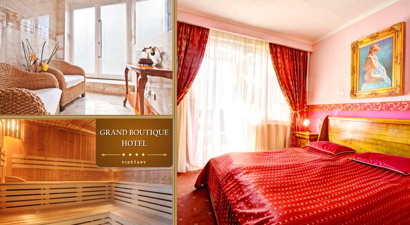 Romantická noc v Grand Boutique Hoteli Sergijo****