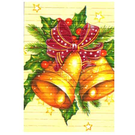 Ručne vyrábaný vianočný pozdrav od zdravotne postihnutých detí  - motív 2