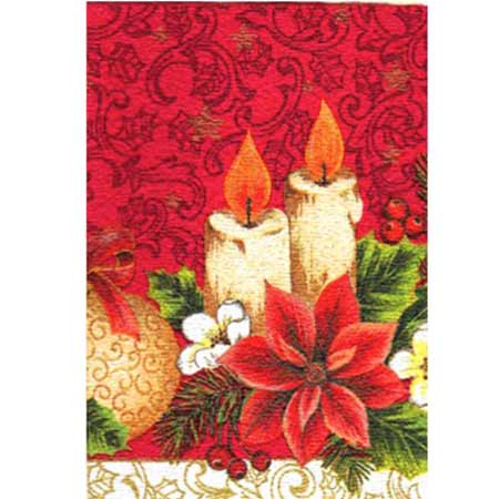 Ručne vyrábaný vianočný pozdrav od zdravotne postihnutých detí  - motív 8