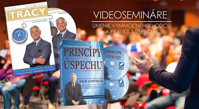 Motivačné video semináre na DVD