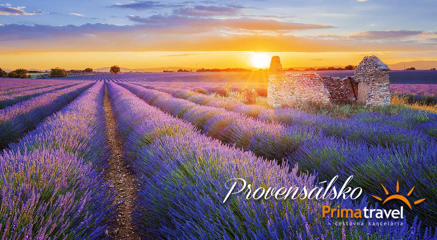 Zájazd do levanduľového Provensálska
