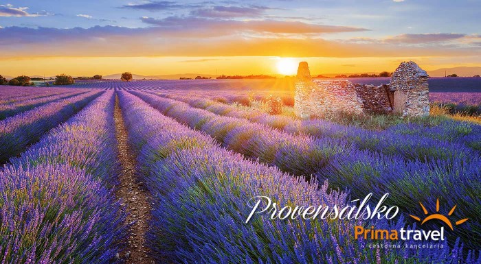 Zájazd do levanduľového Provensálska