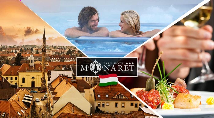 Historické mesto Eger v Hoteli Minaret***