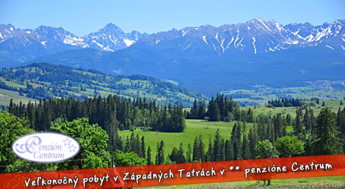 4 dňový pobyt v apartmánoch - Penzión Centrum**, Roháče.