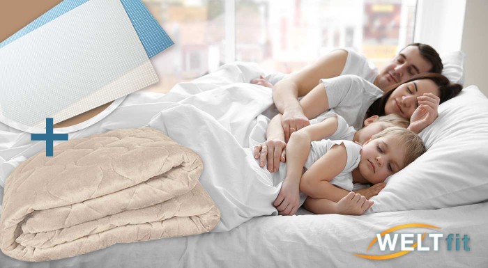 Výhrevná podložka a chránič matraca v jednom