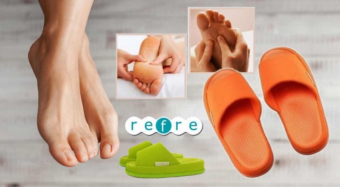 Japonské akupresúrne papuče