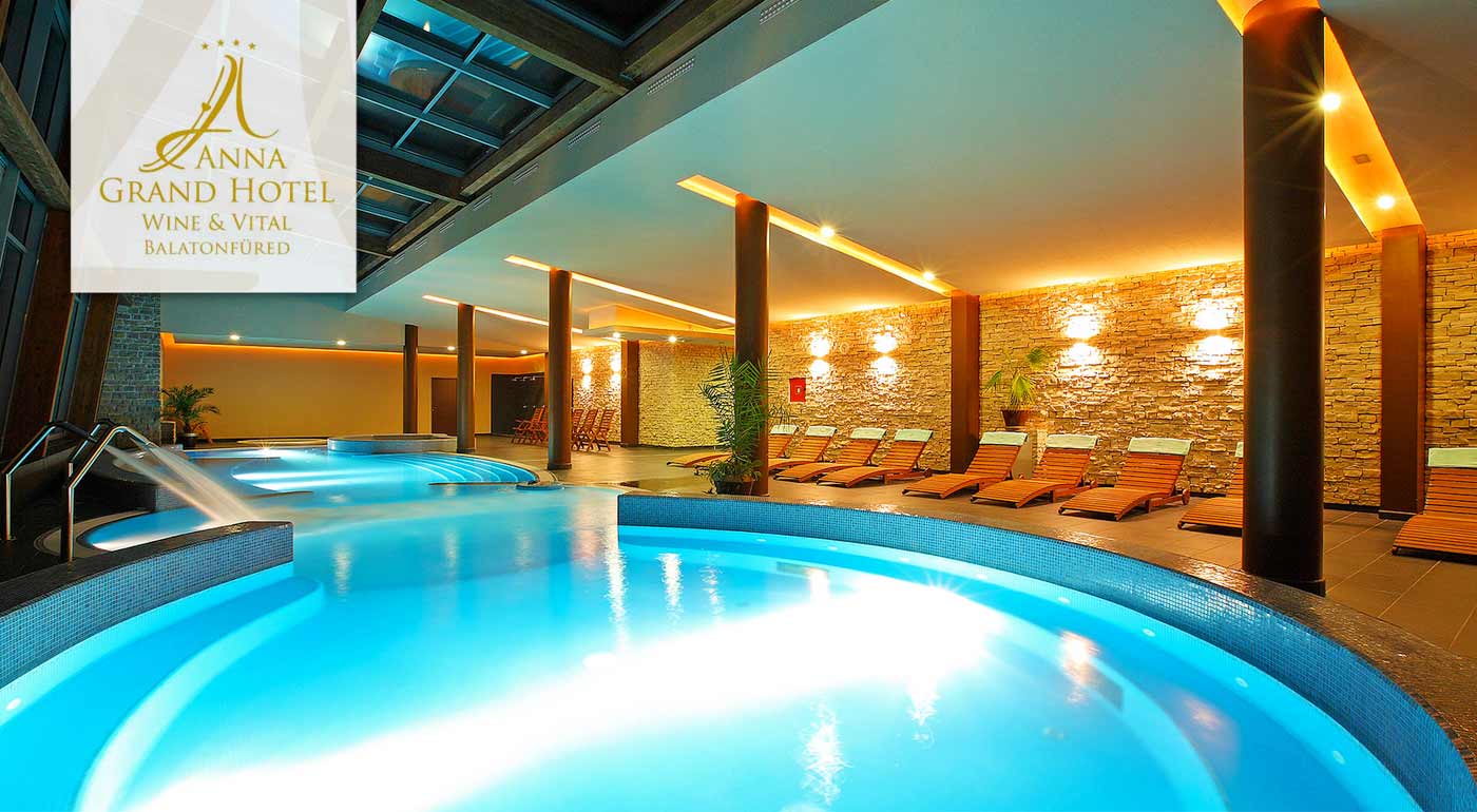 Luxusný wellness pobyt v Anna Grand Hotel****